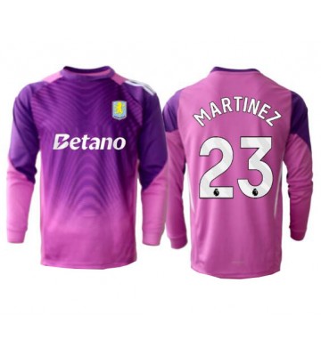 Aston Villa Emiliano Martinez #23 Målmand Tredjetrøje 2025-26 Langærmet
